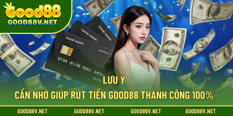 Lưu ý cần nhớ giúp rút tiền good88 thành công 100%